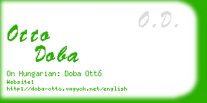 otto doba business card